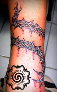 barbed wire tattoo, suku suku tatau