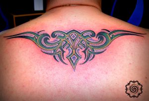 tribal color tattoo, suku suku tatau