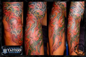 modern color tattoo, suku suku tatau
