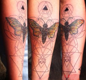 butterfly tattoo, suku suku tatau