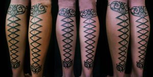 traditional tribal tattoo, borneo tattoo