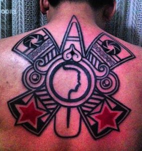 symbol tattoo, star tattoo, suku suku tatau
