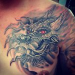 modern tattoo - dragon tattoo - suku suku tatau